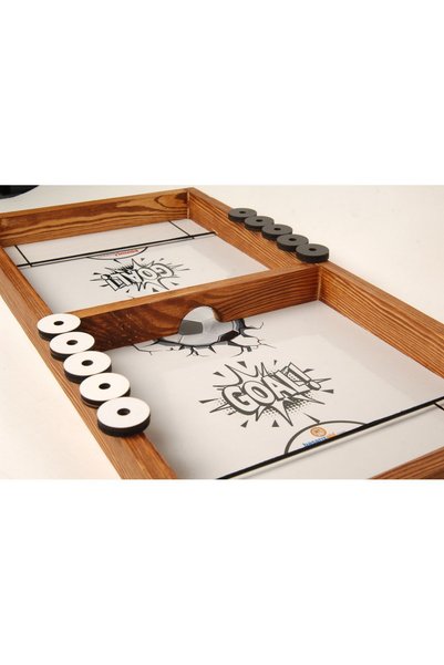 Fast Slingpuck Game Shot Goal Fast Slingshot Game