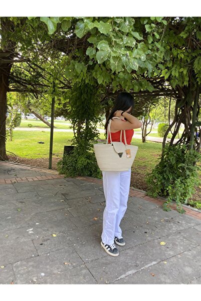 ModaCardin Пляжна сумка та сумка через плече - сумка ручної роботи з джутового плетіння