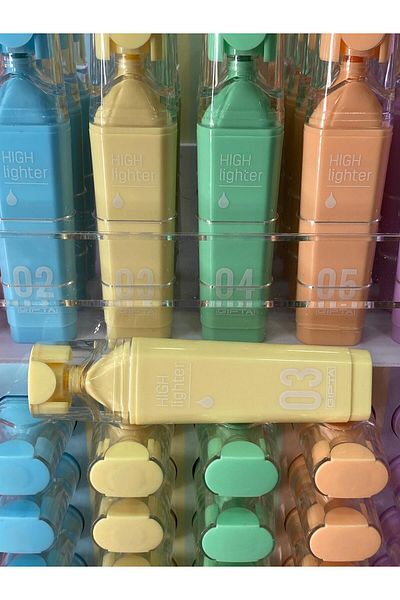Gıpta Highlighter Macaron Pastel Marker