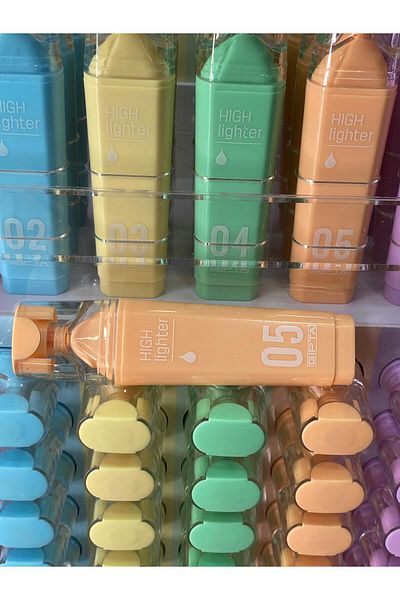 Gıpta Highlighter Macaron Pastel Marker