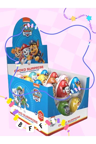DERİNGRUP 24'LÜ PAW PATROL CHIKO SÜPRİZ YUMURTA