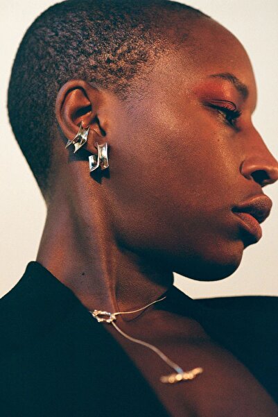 PSGT Kadınlar Için Gümüş Kaplama Açık Kare 2024 Model