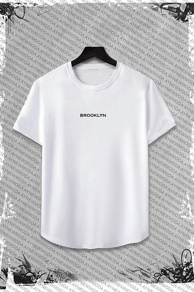 AY MONTANA Unisex Brooklyn Printed Oversize T-Shirt