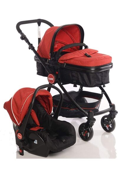 Kanz Cameron Travel Bebek Arabası Kırmızı