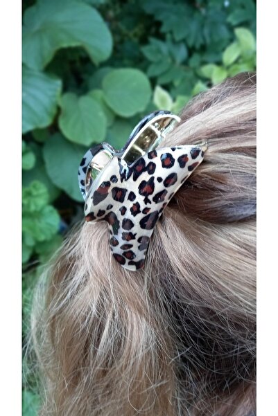 Atolye Ferda مشبك مزلاج بنمط الفهد