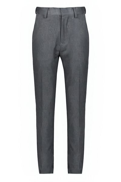 BayBayan Γκρι Lycra Ανδρικό Παντελόνι μέχρι τον Αστραγάλο - Casual Ποιότητα Ύφασμα