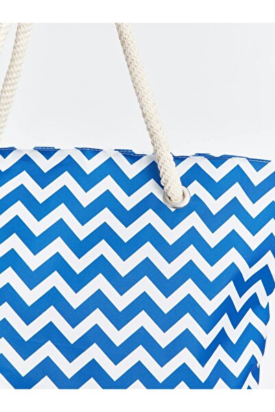 LC Waikiki ΑΞΕΣΟΥΑΡ LCW - Γυναικεία τσάντα παραλίας με ρίγες