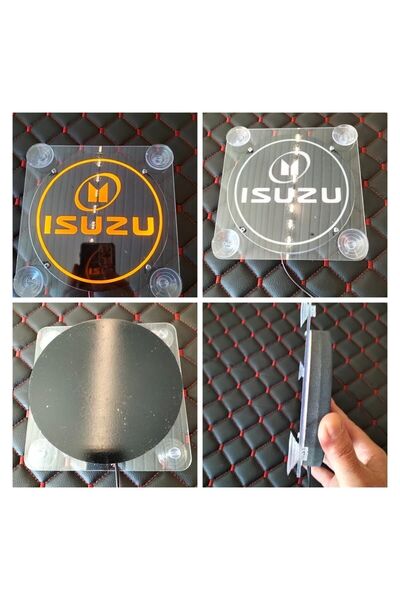 Karadeniztırmarket Cam Önü Led Logo Aydınlatma Isuzu