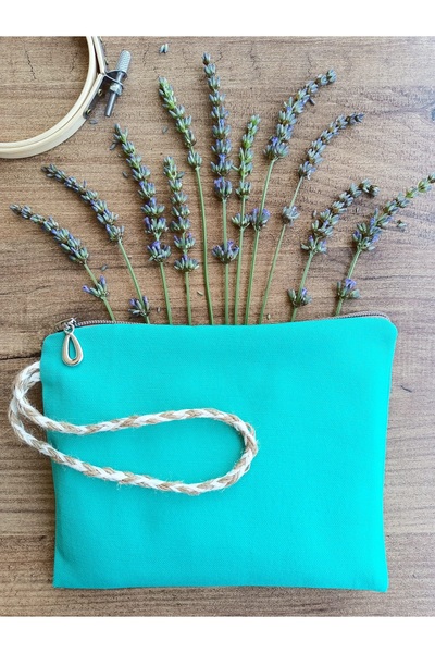 fabricorg Duck ClothClutchSuitable forPunch- 20x15CMWallet and Handbag