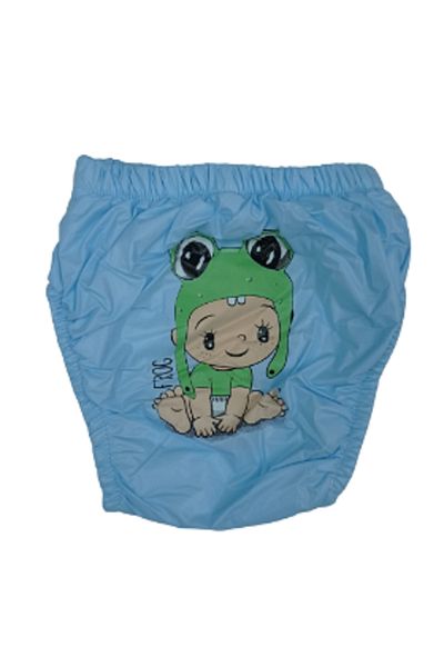 Poope's Blue Patterned Baby Training Pants - Single