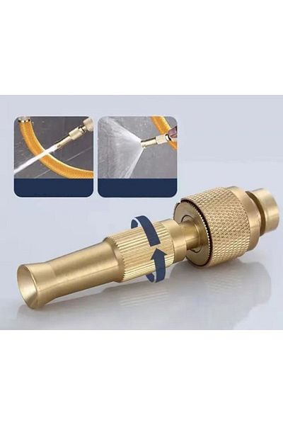 CARNIVAL LAND Brass hose spray nozzle, garden watering, dog washing, floor washing nozzle