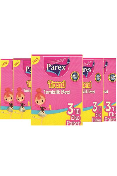 Parex Cleaning Cloth Trend Set of 3 x 5