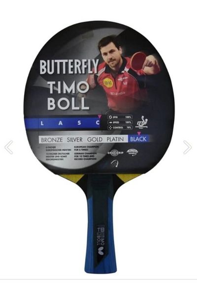 BUTTERFLY Timo Boll Black Table Tennis Racket