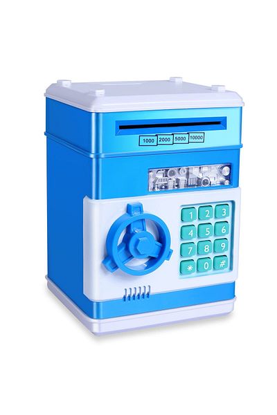 Sarego Atm Piggy Bank Password Atm Automatic Money Safe Electronic Key Bank Surprise Money Box