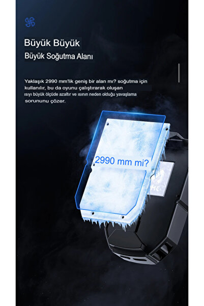 EN SİGA Cep telefonu radyatör soğutma fanı telefon soğutucu Fan