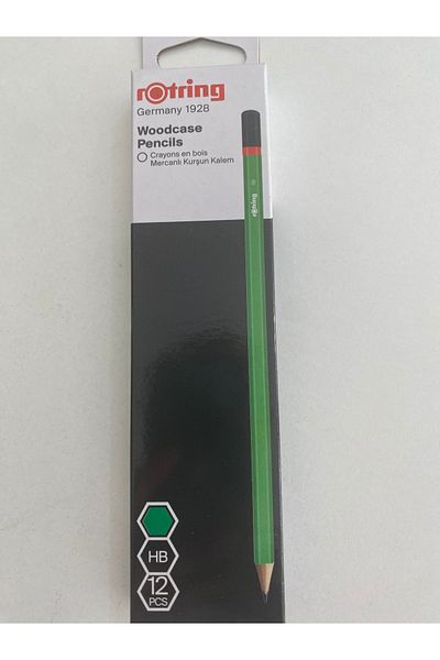 Rotring Pack of 12 Coral Pencils