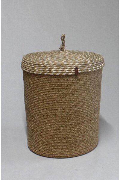 ENBEVEZ HOME Ψάθινη διακόσμηση μπάνιου πολλαπλών χρήσεων, καλάθι πετσετών, ψά...