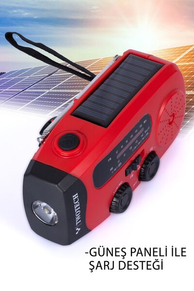 TWOTECH Deprem/Acil Durum Radyosu ve Powerbank