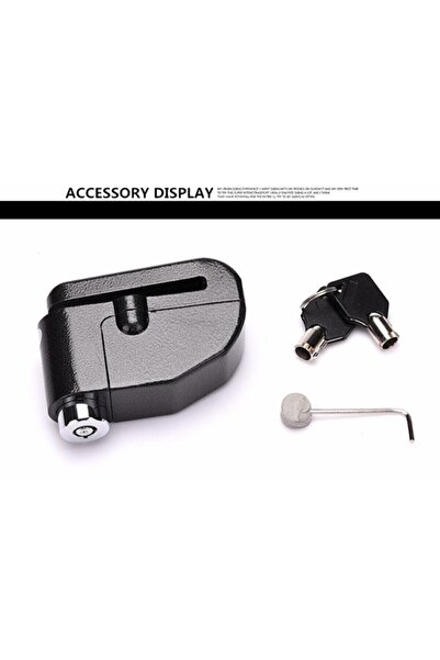 MTS Motosiklet Alarmlı Disk Kilidi Lk603, Bisiklet Disk Kilidi Alarmlı Lk 603