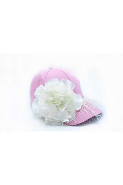 Genel Markalar tasarım pembe çiçekli şapka