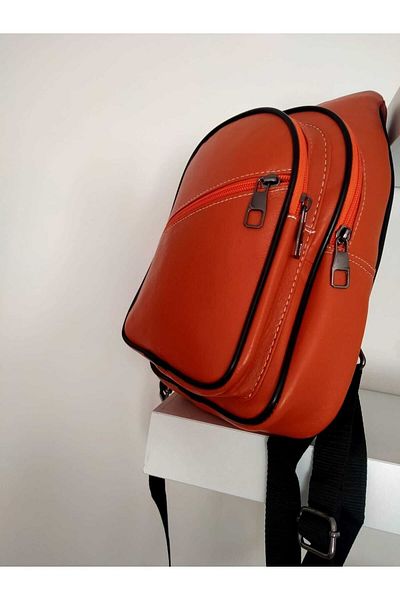 eliteshop Elite Nova - Unisex Genuine Leather Multi-Compartment Shopping Bady Bag
