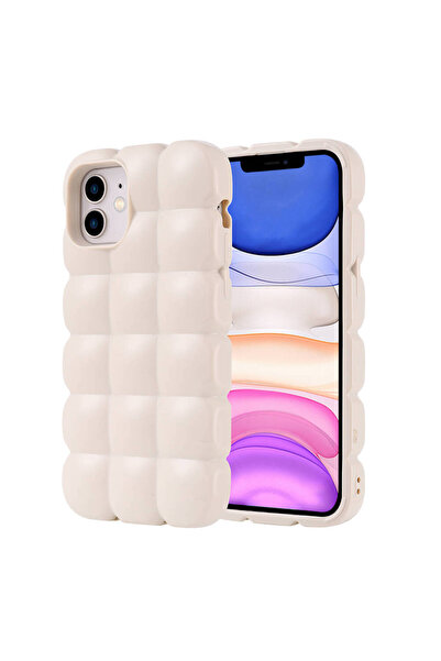 AQUA AKSESUAR Apple iPhone 11 Uyumlu Pofuduk Yumuşak Silikon Kılıf