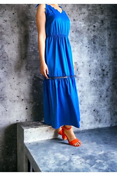 BEBE PLUS Güpür Detaylı Elbise