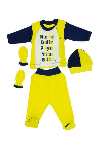 GÜLÜCÜK Born Fanatik Mother's Lamb Jumpsuit Set