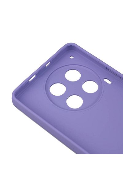AQUA AKSESUAR جراب متوافق مع هاتف Tecno Camon 30 مع غطاء سيليكون مرن ناعم وملون لحماية الكاميرا