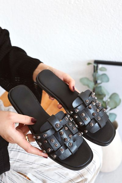 POLKA STORE Papuci de damă Hoola Troc Detailed Daily Comfort