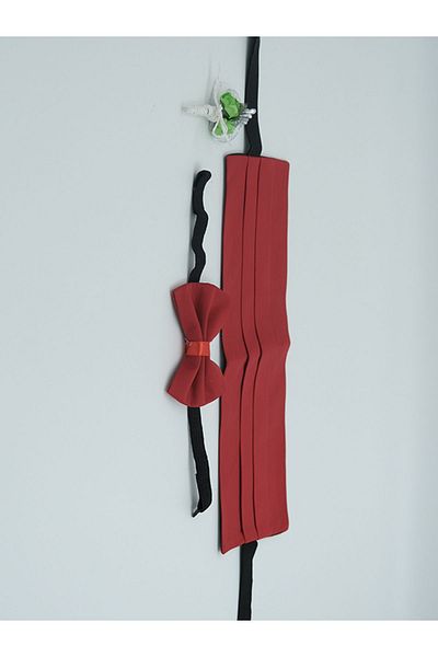 YAĞMUR SANAT TASARIM CHILDREN'S BOW TIE BIRD COLLAR FLOWER