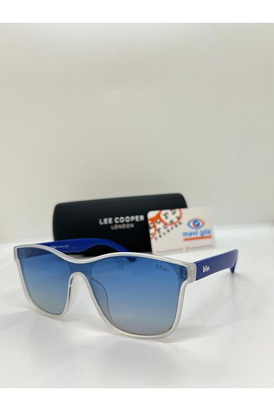 Lee Cooper LC1097 Unibody Unisex Blue Framed Sunglasses