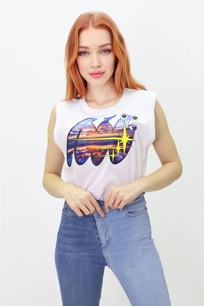 Get Crazy Μπλουζάκι Zero Sleeve - Κομψό και άνετο σχέδιο