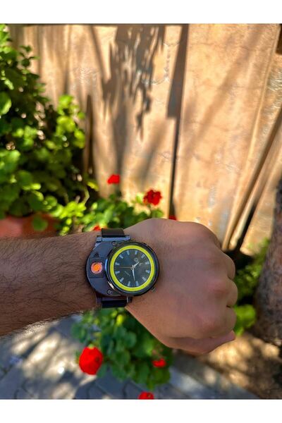 Genel Markalar Usb Şarjlı Çakmaklı Kol Saati çakmak