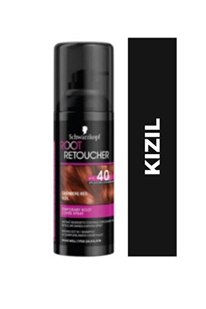 Schwarzkopf Beyaz Saç Kapatıcı Root Retoucher Sprey Boya 120 ml - Kızıl