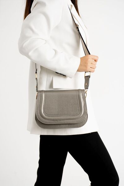 İAMBTŞY حقيبة كتف أنيقة من لويس دي لا فونتي - متعددة الأقسام