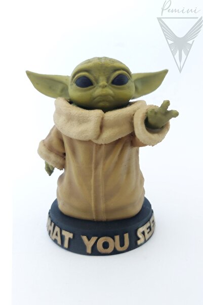 PEMİNİ Baby Yoda Figür