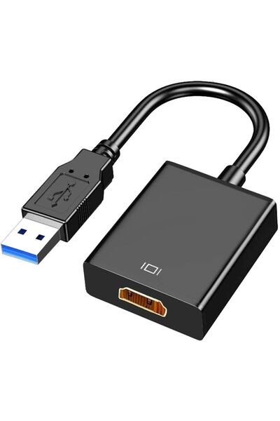 aogo Usb Hdmi Dönüştürücü Kablo Usb 3.0 To Hdmı Çevirici Adaptör 1920x1080p@6...