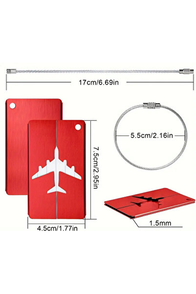 Payidar Hediyelik ALÜMİNYUM BAGAJ VE VALİZ ETİKETİ