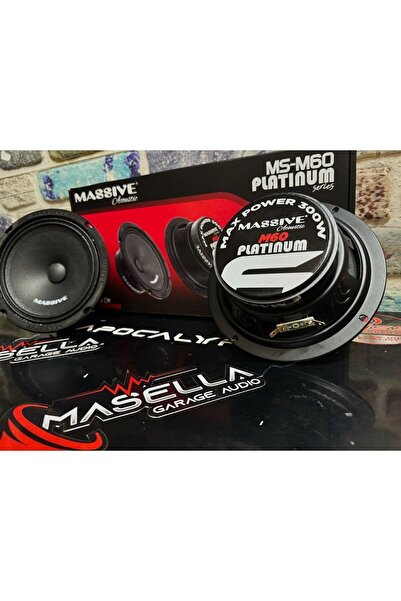Reiss 16 Cm 300 W 100 Rms Midrange M60 Platinum