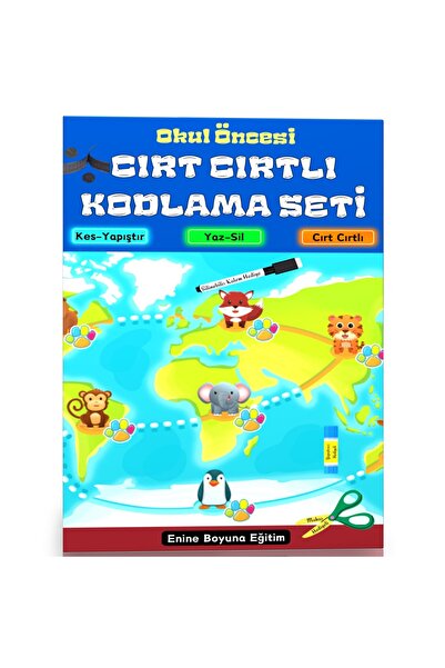 Enine Boyuna Eğitim Preschool Velcro Coding Training Set