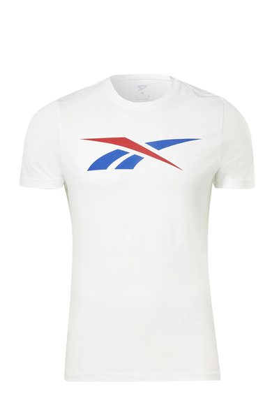 Reebok Gs Vector Tee White Men's Short Sleeve T-Shirt