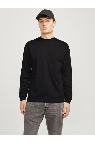 Jack & Jones T-Shirt Einfarbiges Rundhals-T-Shirt