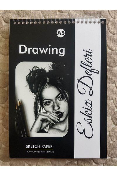 Koala دفتر رسم بحجم A/5، دفتر رسم كراسة الرسم، لوحة رسم