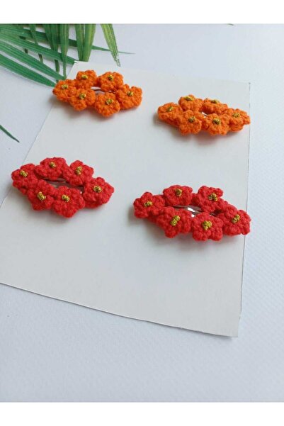 Kadın Girişimciler Atölyesi Toka ručno rađeno - Šareni set od 4 delova od 100...