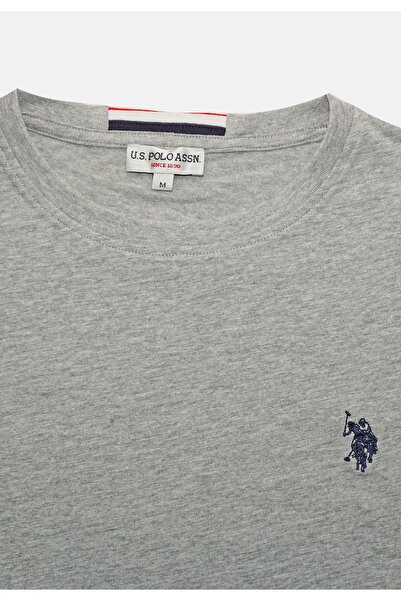 U.S. Polo Assn. Rundhalsausschnitt R-Ausschnitt Langarmshirt mit langen Ärmeln