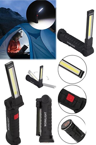 Janva Ragarigo mıktatıslı oto tamirci el feneri Kamp Feneri Askılı Usb Şarjlı