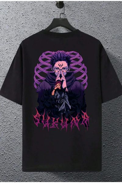 AMMA Sukuna Printed Unisex Short Sleeve 100% Cotton T-shirt
