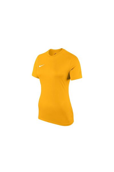 Nike t shirts women's yellow sales