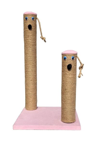 BRT Pet Pink Double Cat Scratching Board